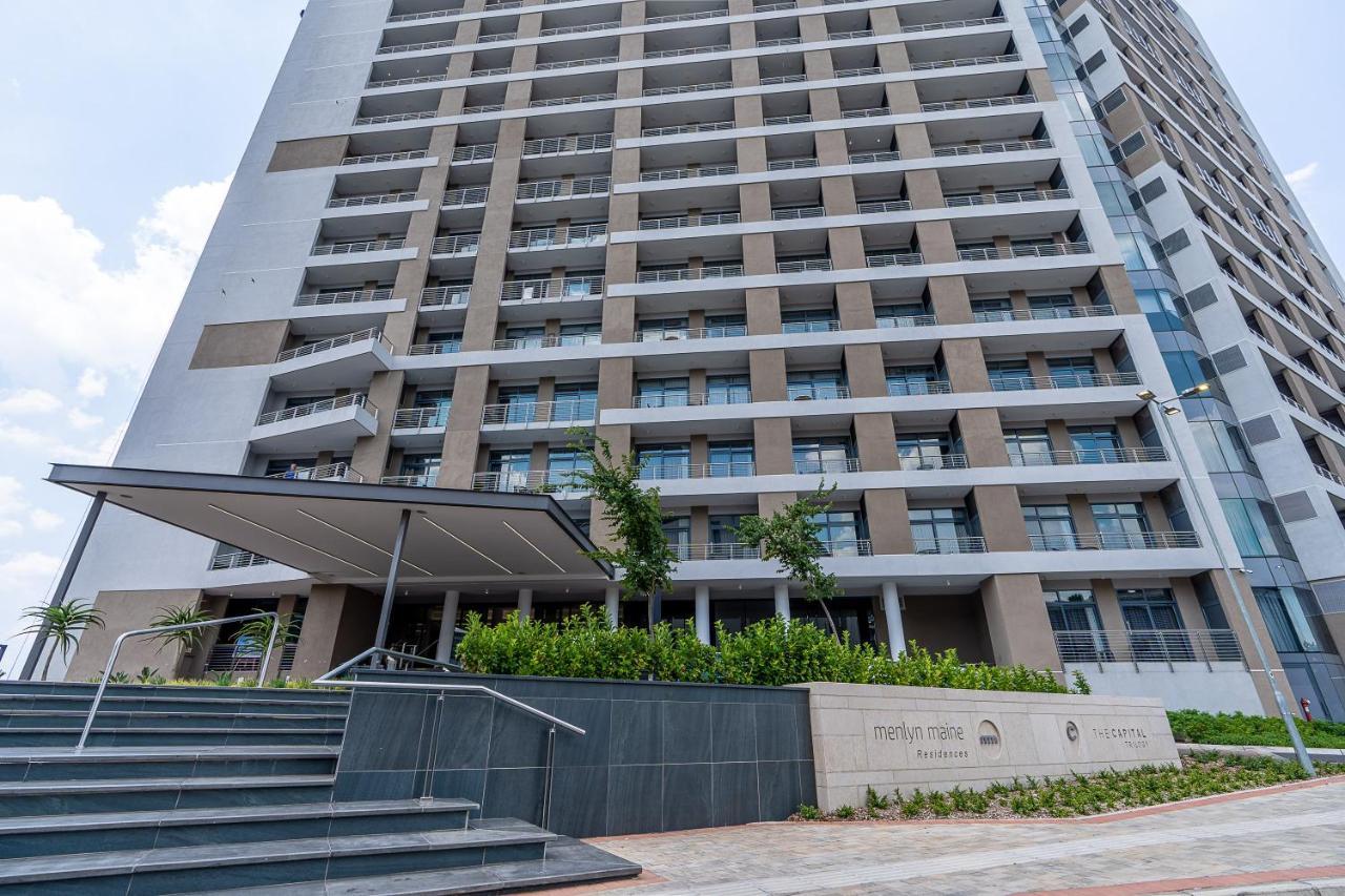 Top Floor Menlyn Maine Studio Apartment With Stunning Views & No Load Shedding Pretoria Exterior photo
